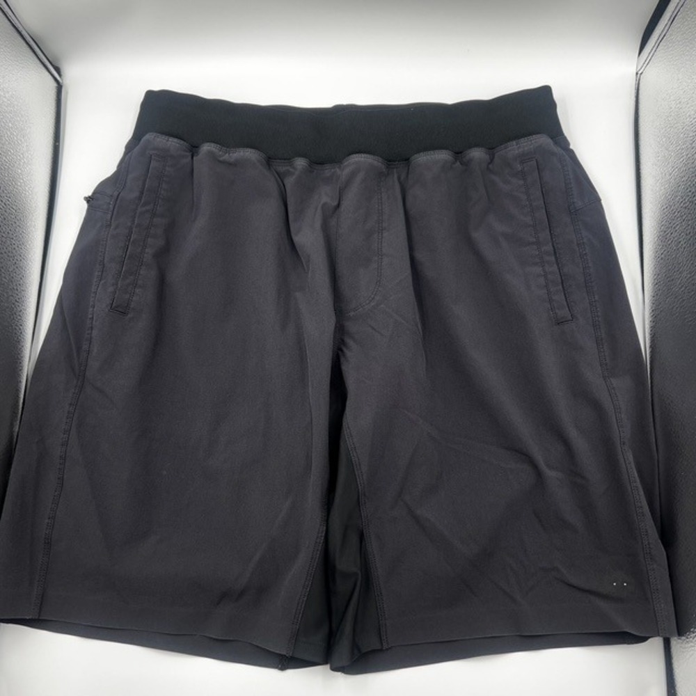 Greyson Men's Training Black Elastic Waist Mesh Liner Shorts Size Large